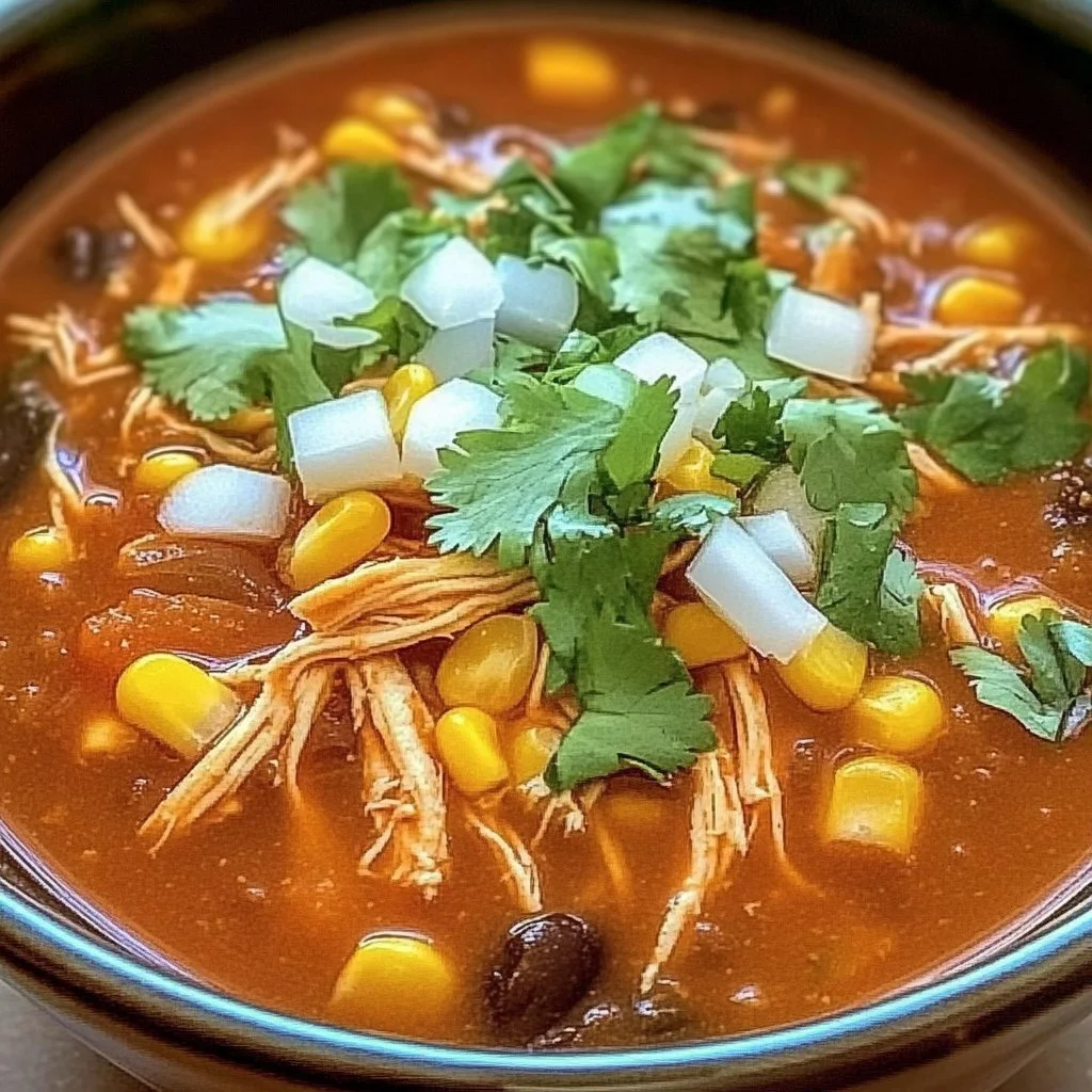 Chicken Enchilada Soup recipe