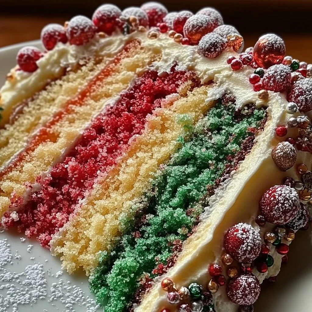 Christmas Fondant Cake