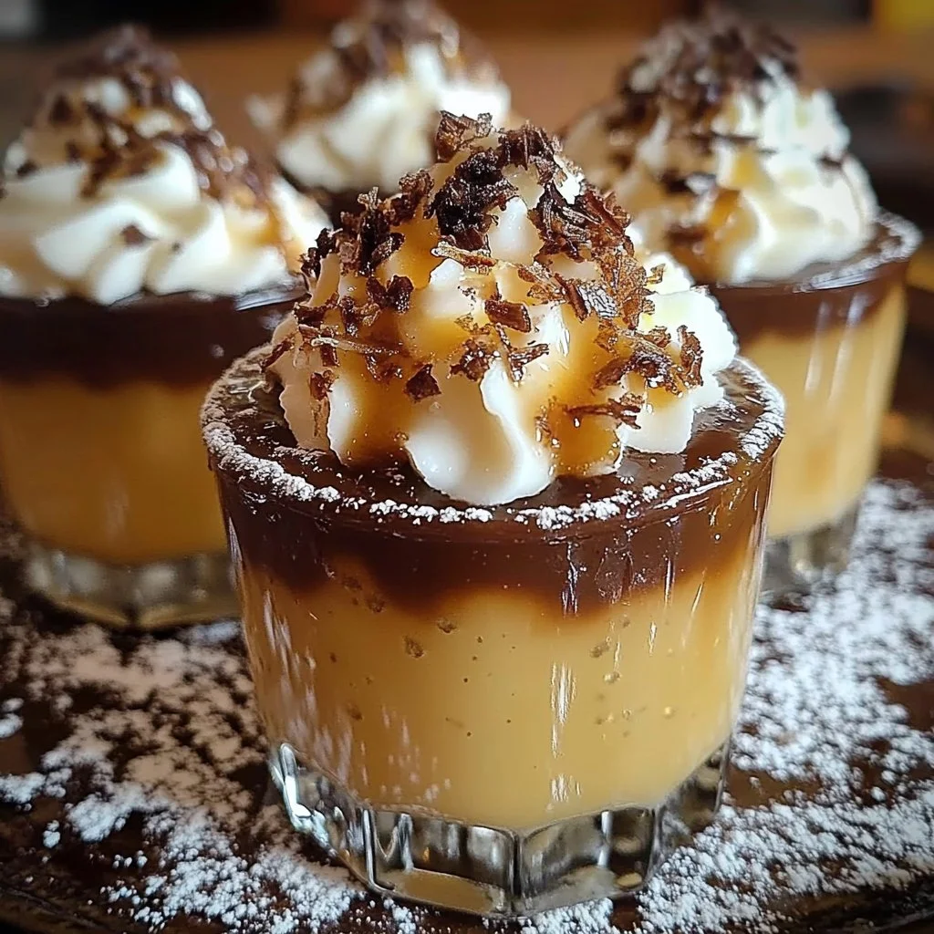 Christmas Pudding Shots