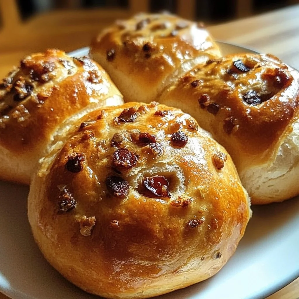 Delicious homemade Christmas Rolls ready for the holiday table
