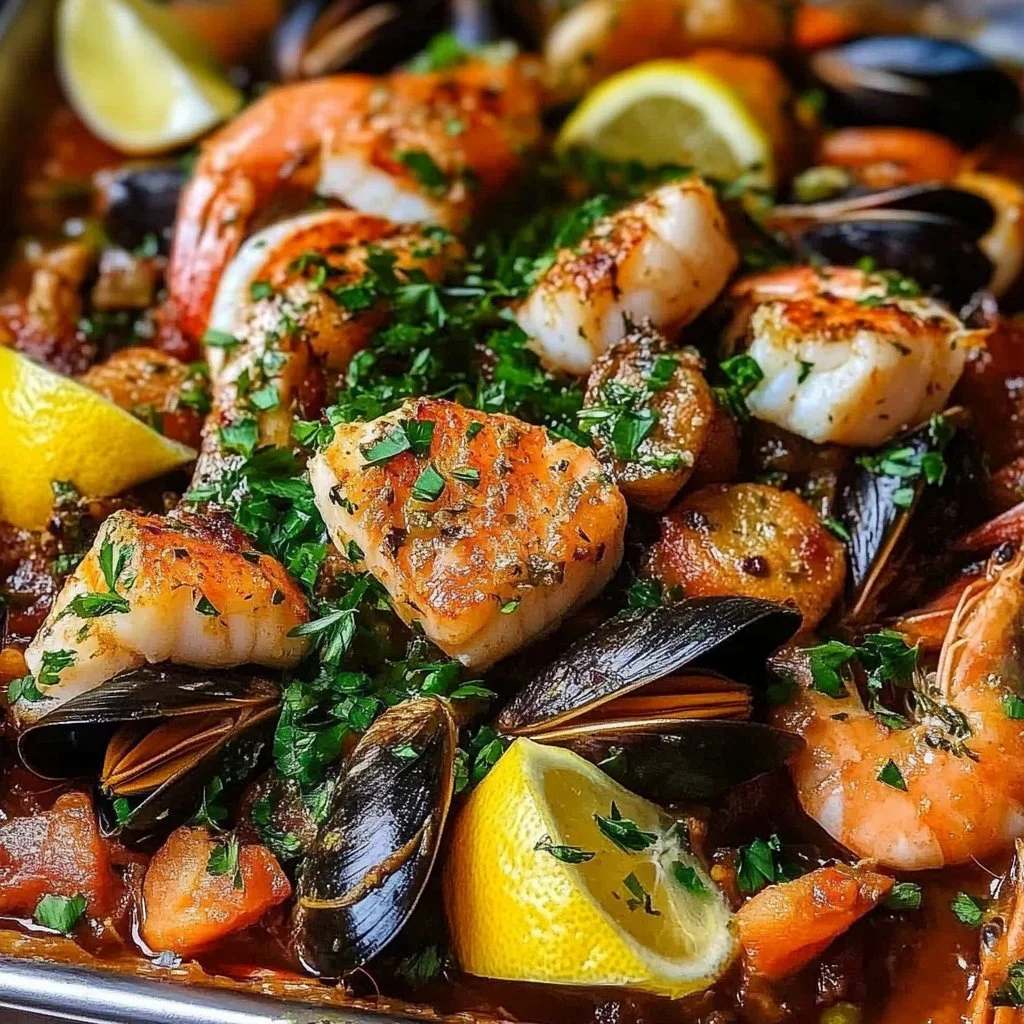 Christmas Seafood Dinner