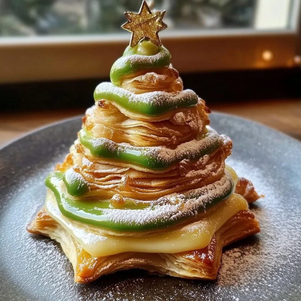Christmas Tree Pastry