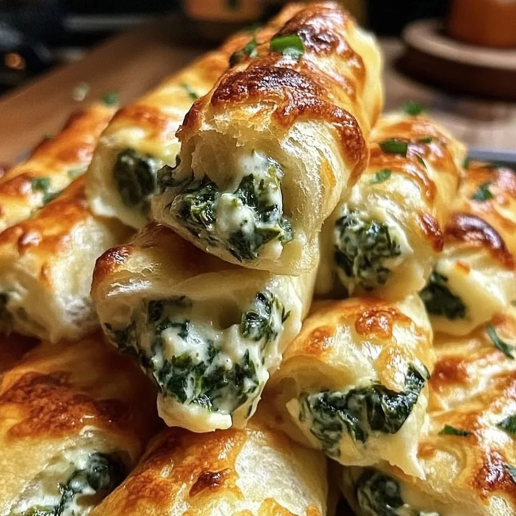 Christmas Tree Spinach Dip Breadsticks