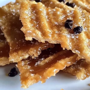 Delicious Churro Cracker Candy arranged on a plate, perfect for sweet indulgences.