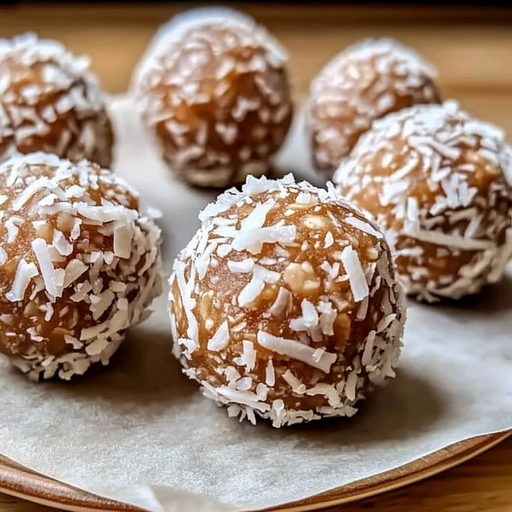 Coconut Date Energy Balls