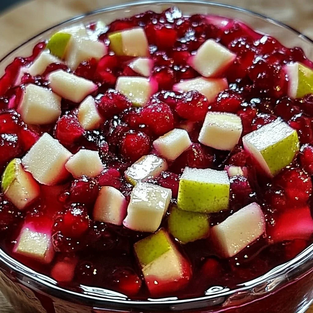 Cranberry Apple Jello Salad