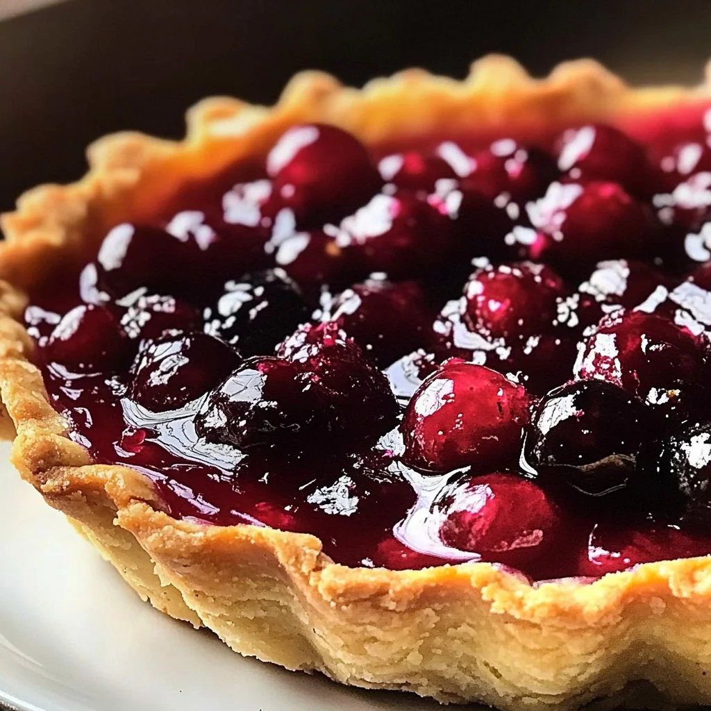 Cranberry Orange Tart