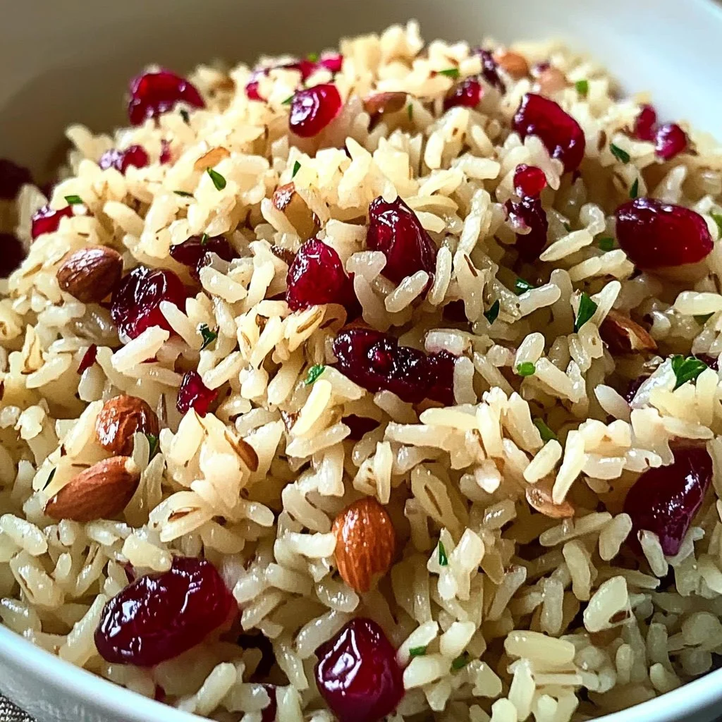 Cranberry Rice Pilaf