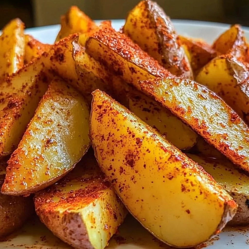 Crispy Paprika Potato Wedges