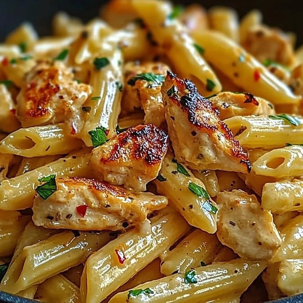 Delicious Crack Chicken Penne