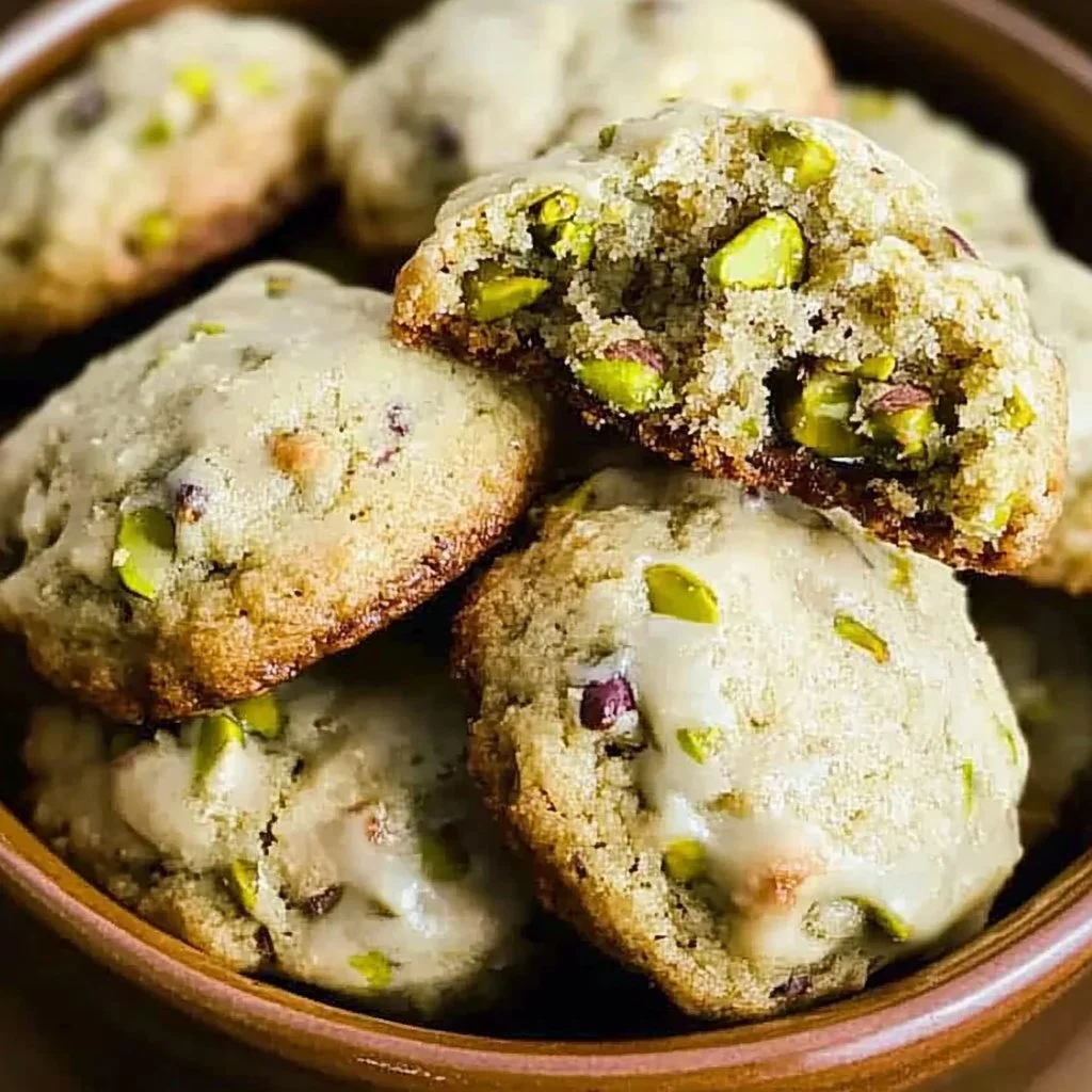Pistachio Drop Cookies Recipe