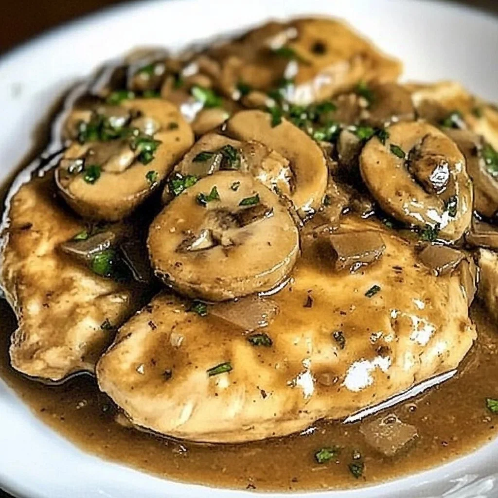 Crockpot Chicken Marsala Recipe