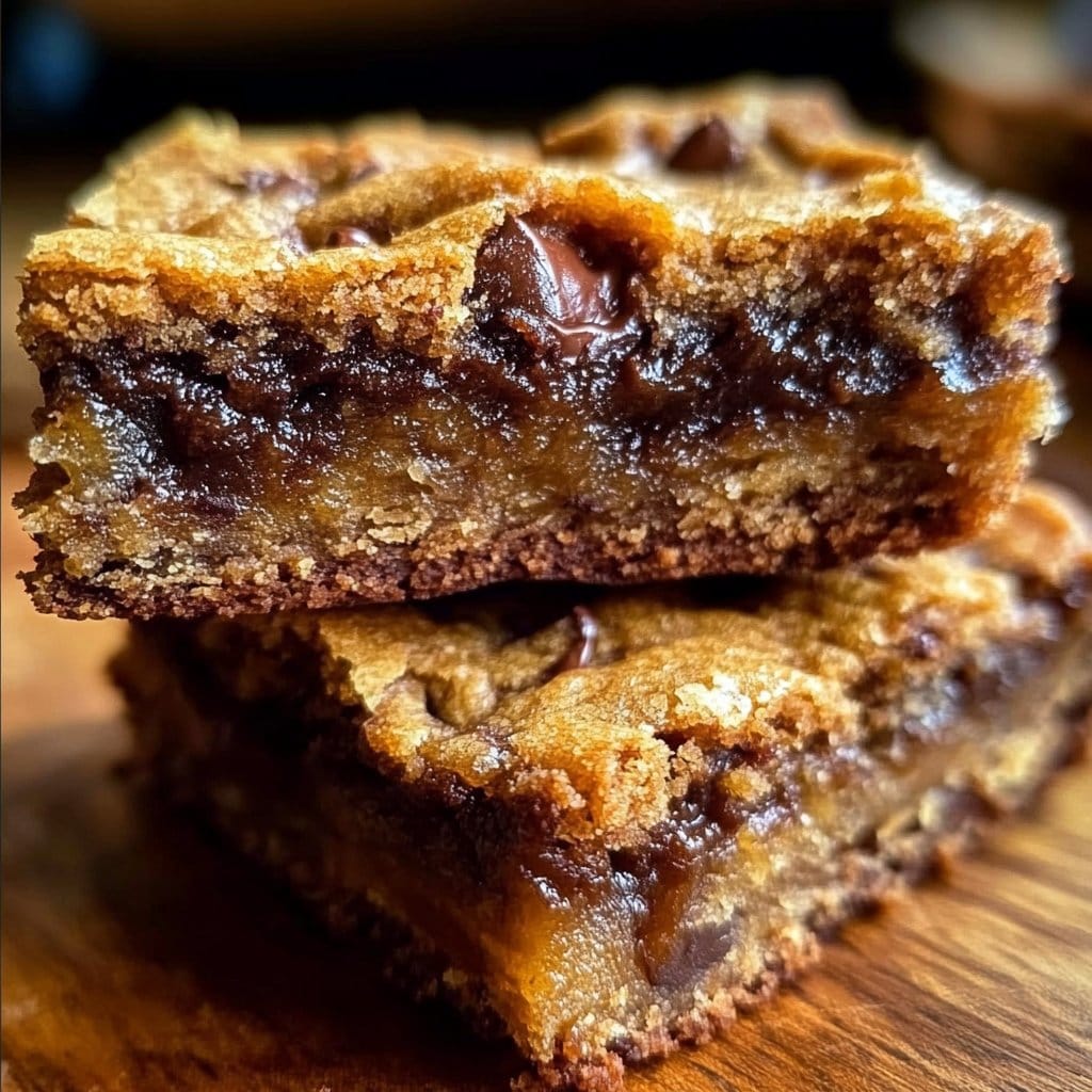 Gooey Christmas Cookie Bars