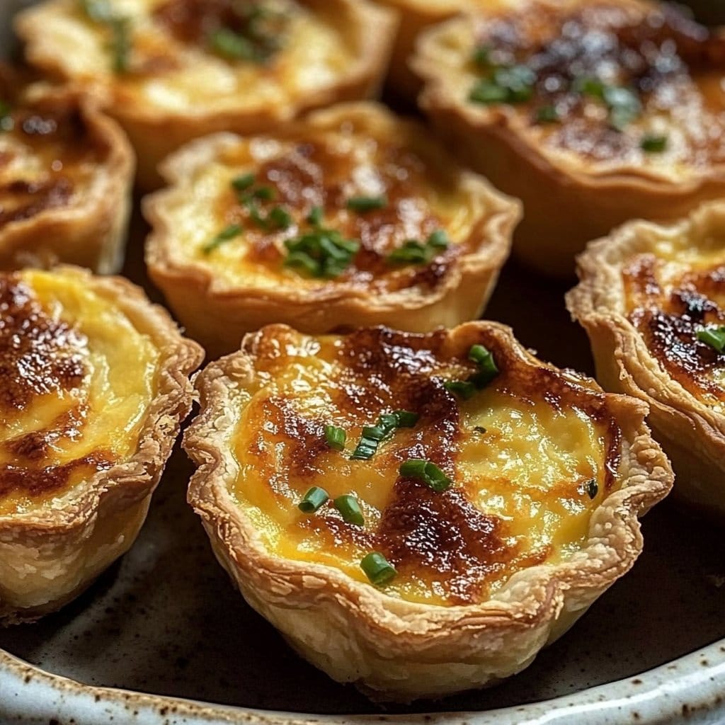 Mini Quiche Lorraine Bites