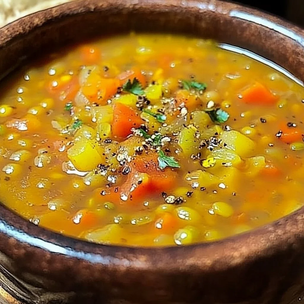 Ethiopian Red Lentil Soup