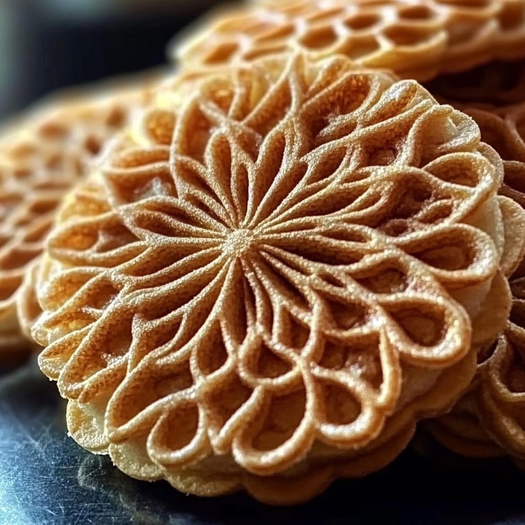 Anise Pizzelle Cookies