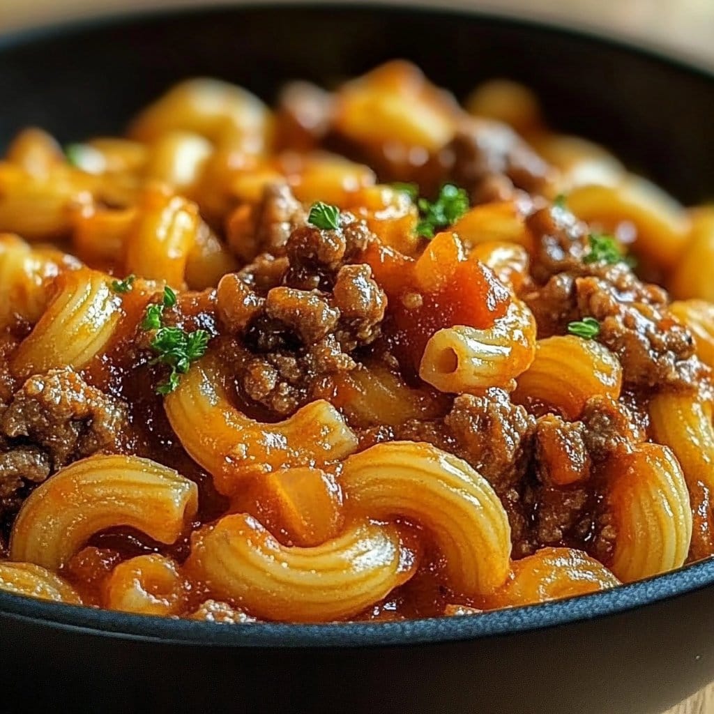 One Pot Beefaroni