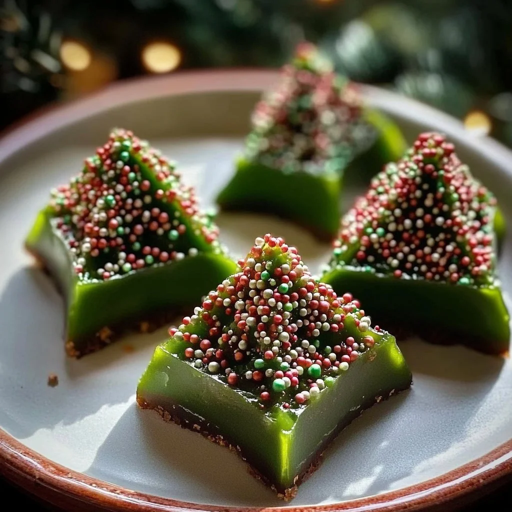 Fudge Christmas Trees