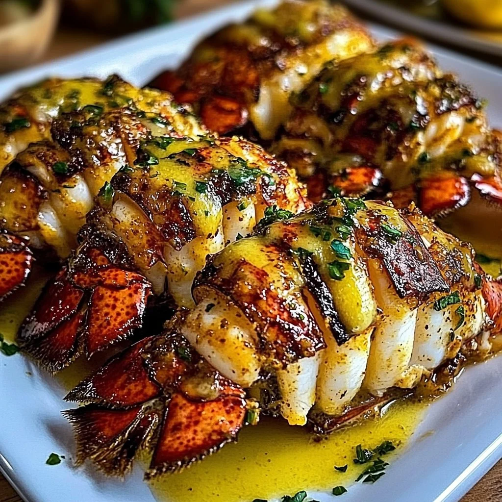 Garlic Butter Lobster Tails