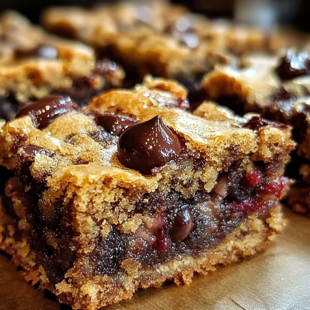 Gooey Christmas Cookie Bars