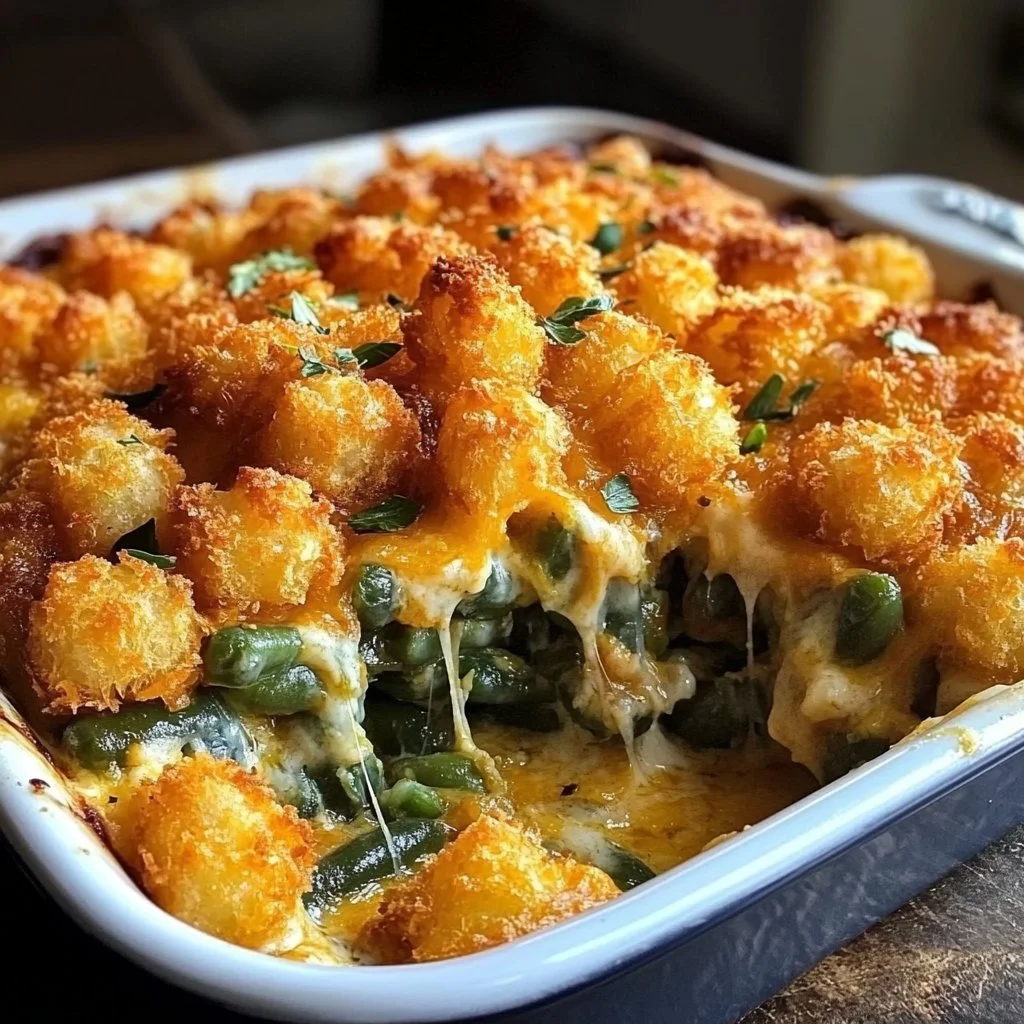 Green Bean Tater Tot Casserole