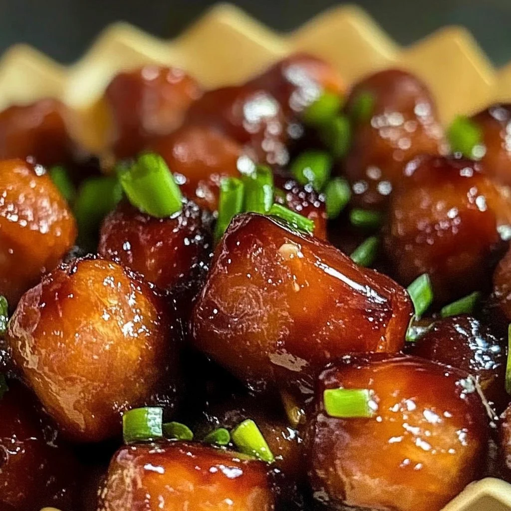 Honey Garlic Lil' Smokies served in party cups for a tasty appetizer