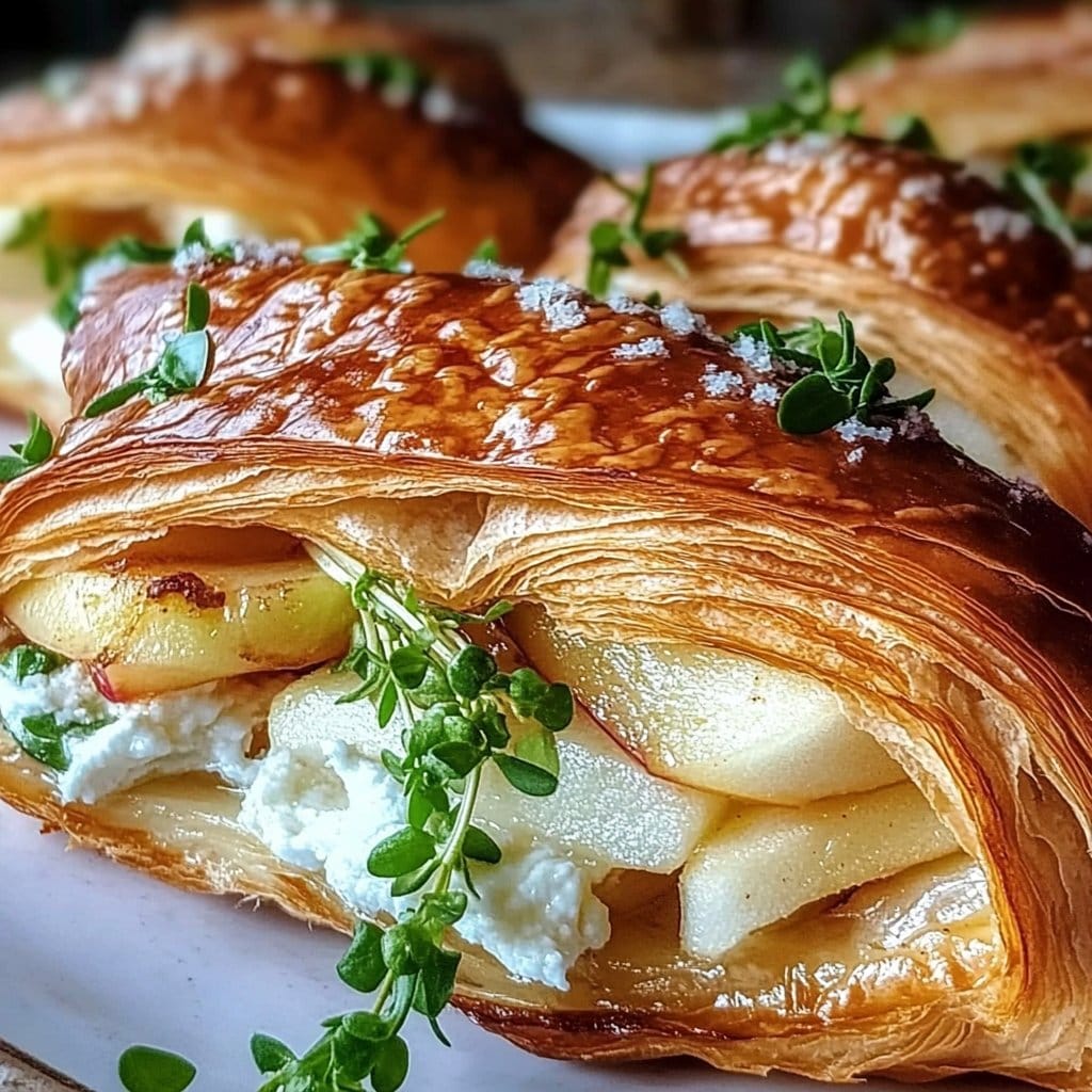Apple Goat Cheese Croissant