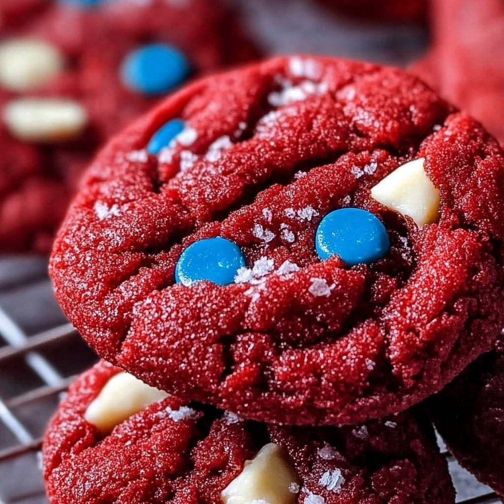 Easy Red Velvet Cake Mix Cookies