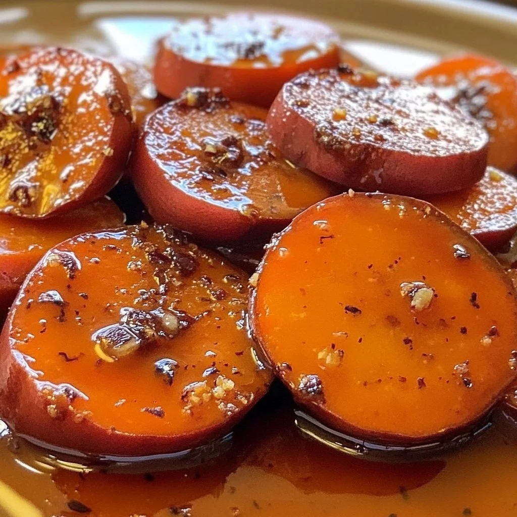 Maple Butter Sweet Potato Medallions