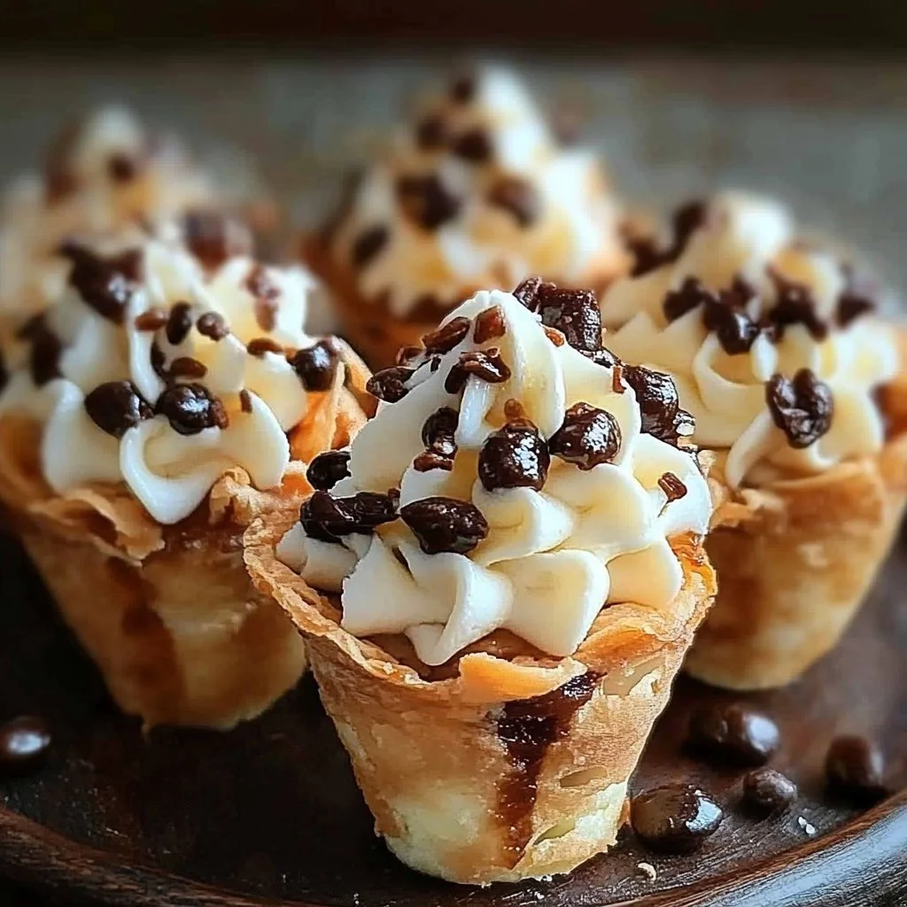 Mini Cannoli Cups