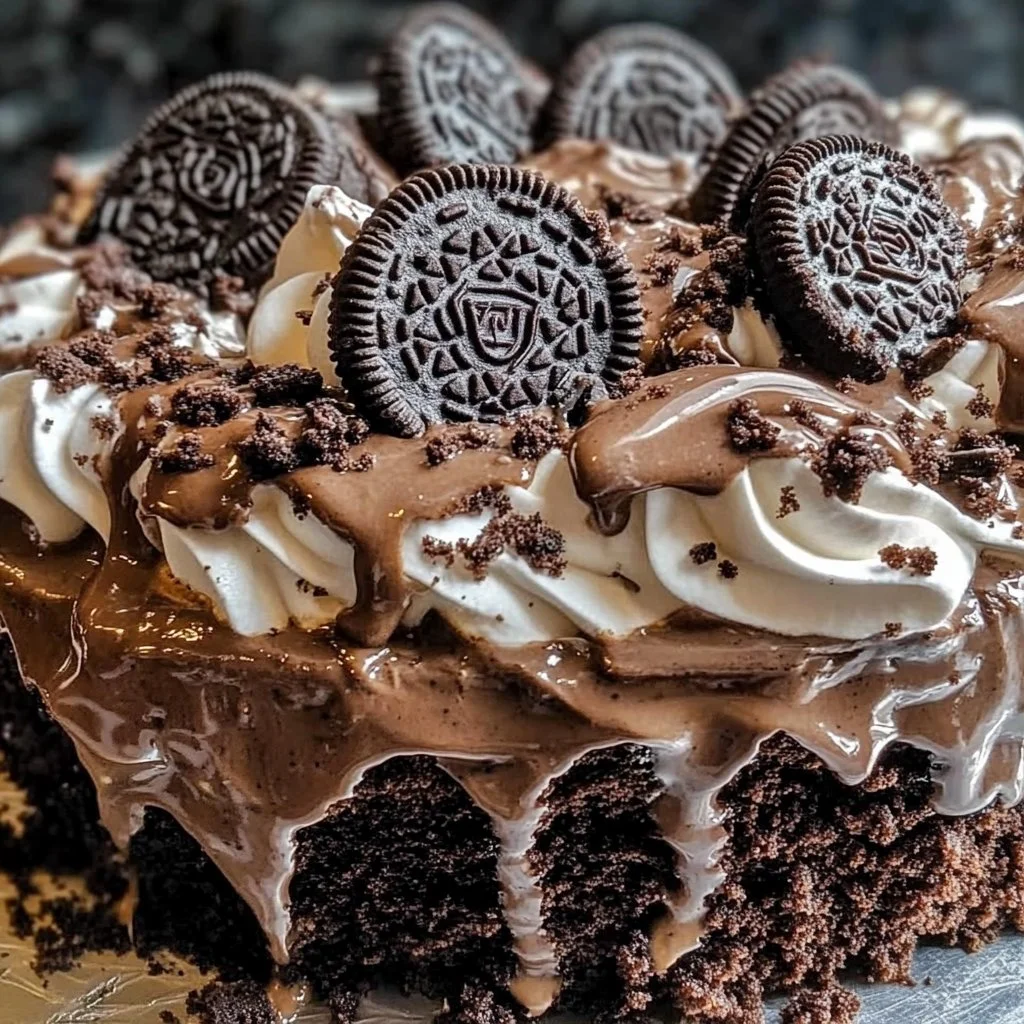 Mocha Oreo Dirt Cake