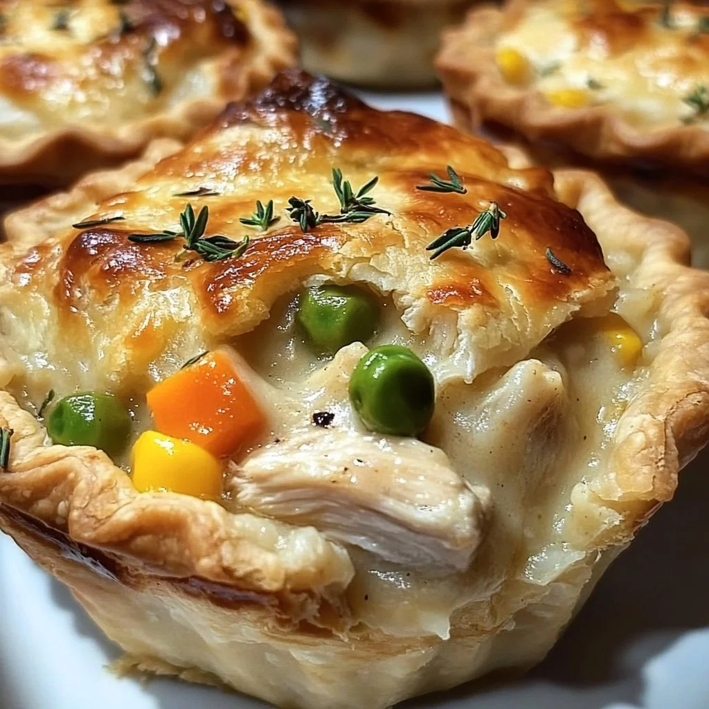 Muffin Tin Chicken Pot Pie