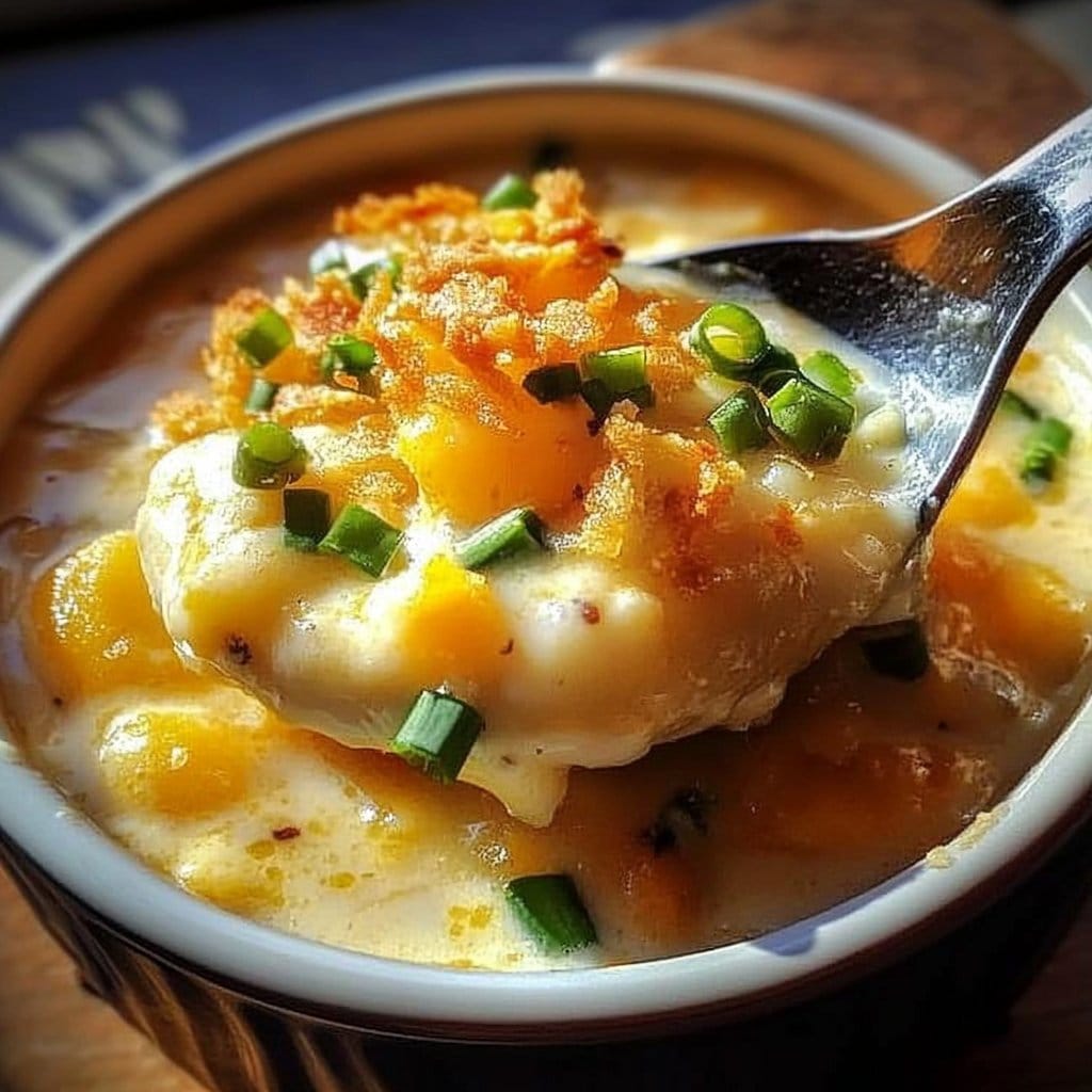 Crockpot Potato Soup With Hashbrowns