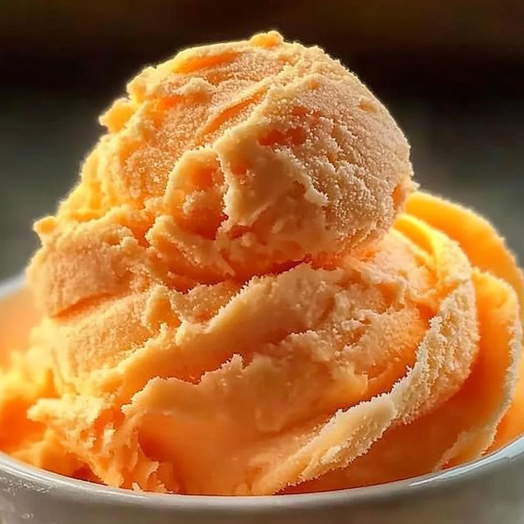 Orange Crush Sherbet