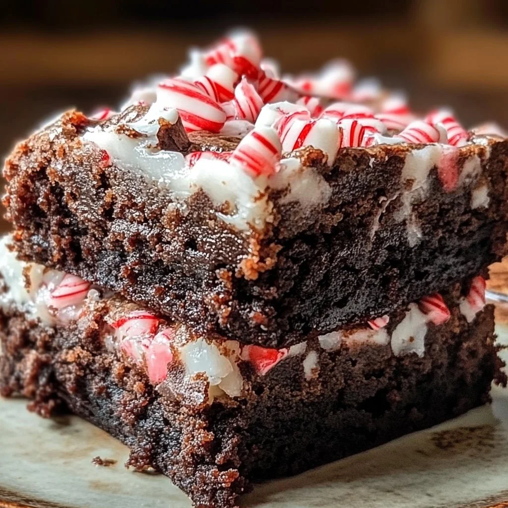 Peppermint Brownies