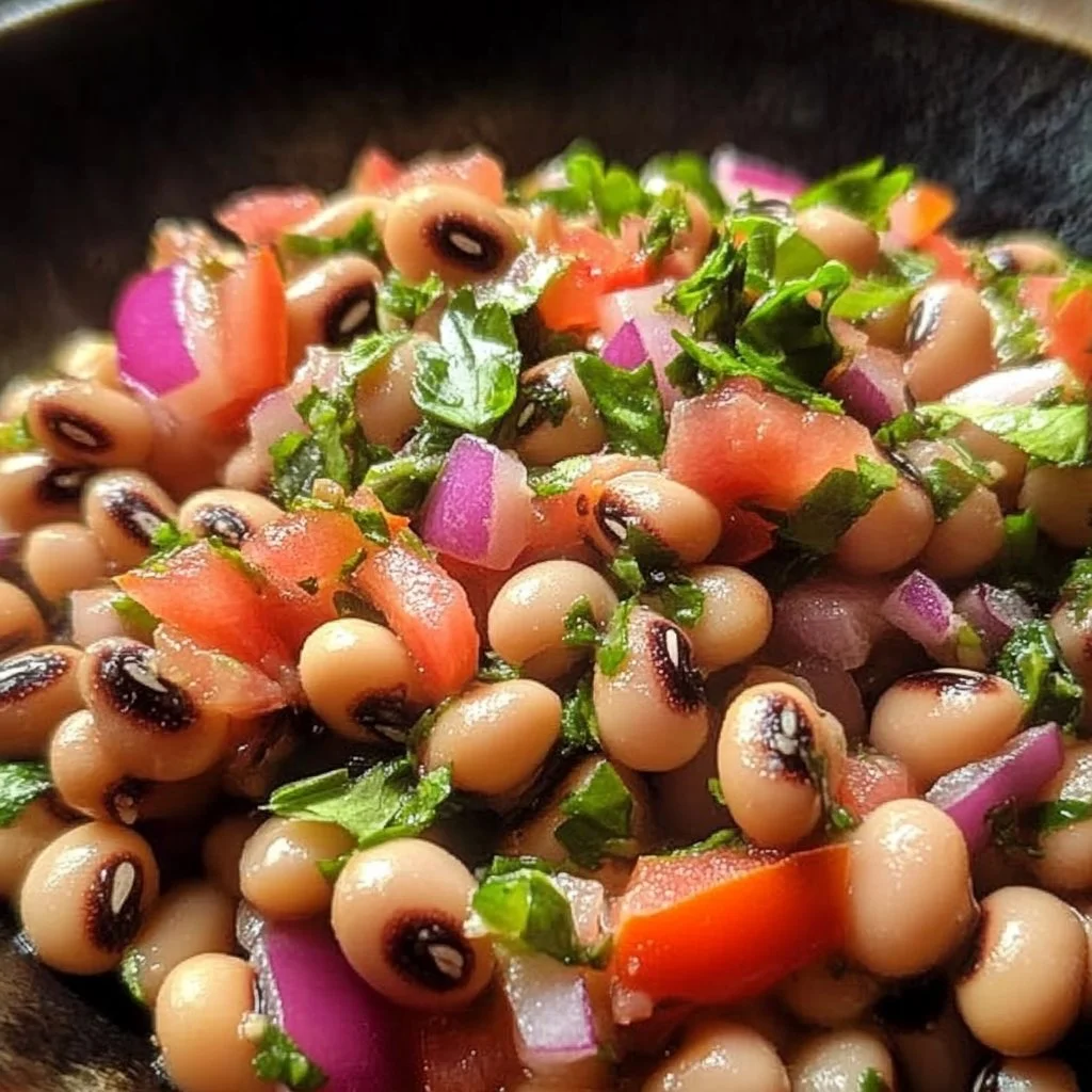 Portuguese Black Eyed Pea Salad