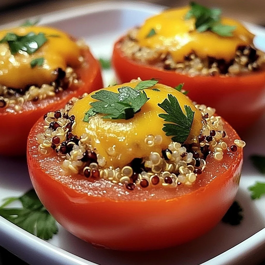 Quinoa Stuffed Tomatoes