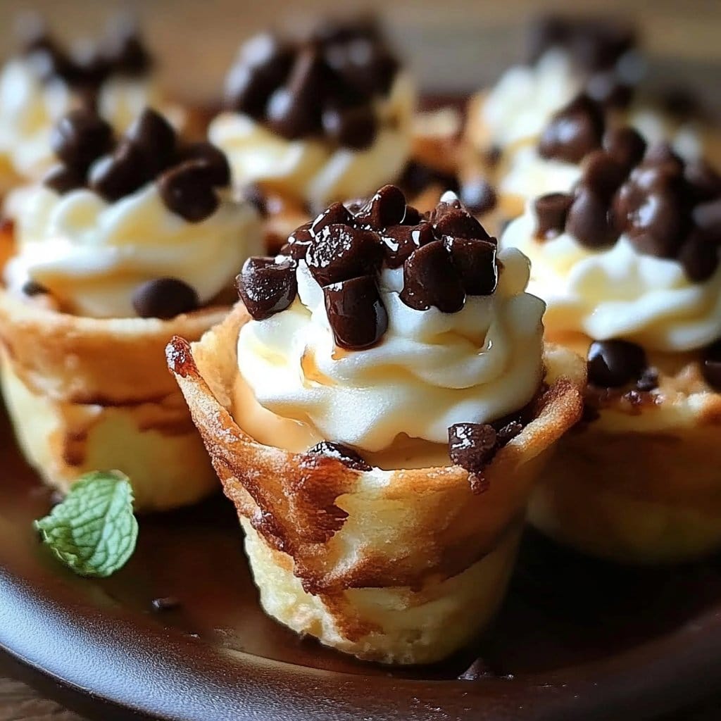 Mini Cannoli Cups