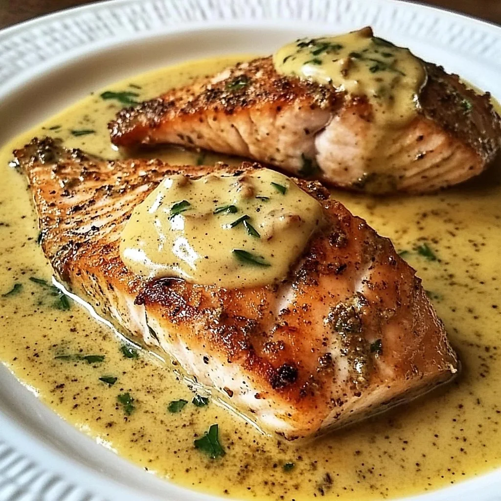Delicious Red Snapper with Creamy Creole Sauce served on a plate