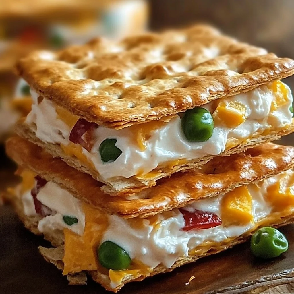 Ritz Cracker Party Sandwiches