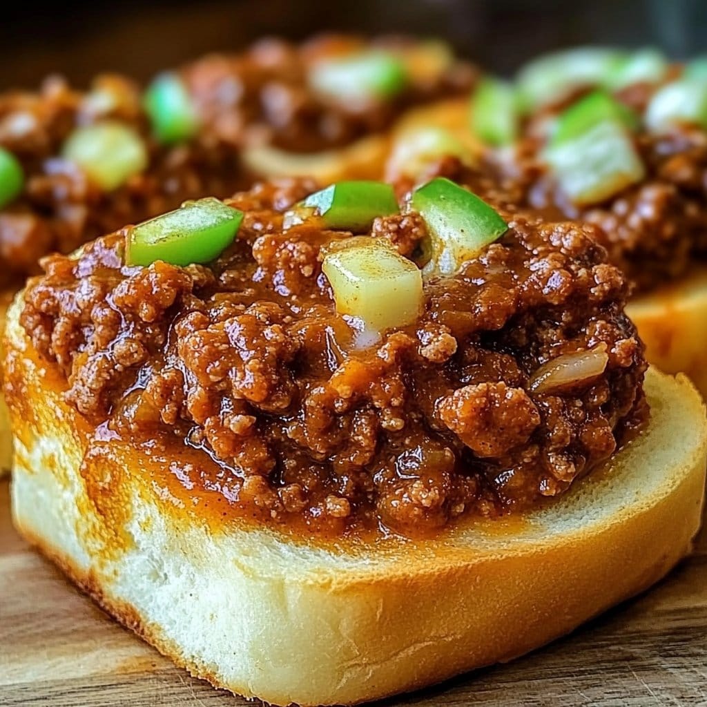 Texas Toast Sloppy Joes