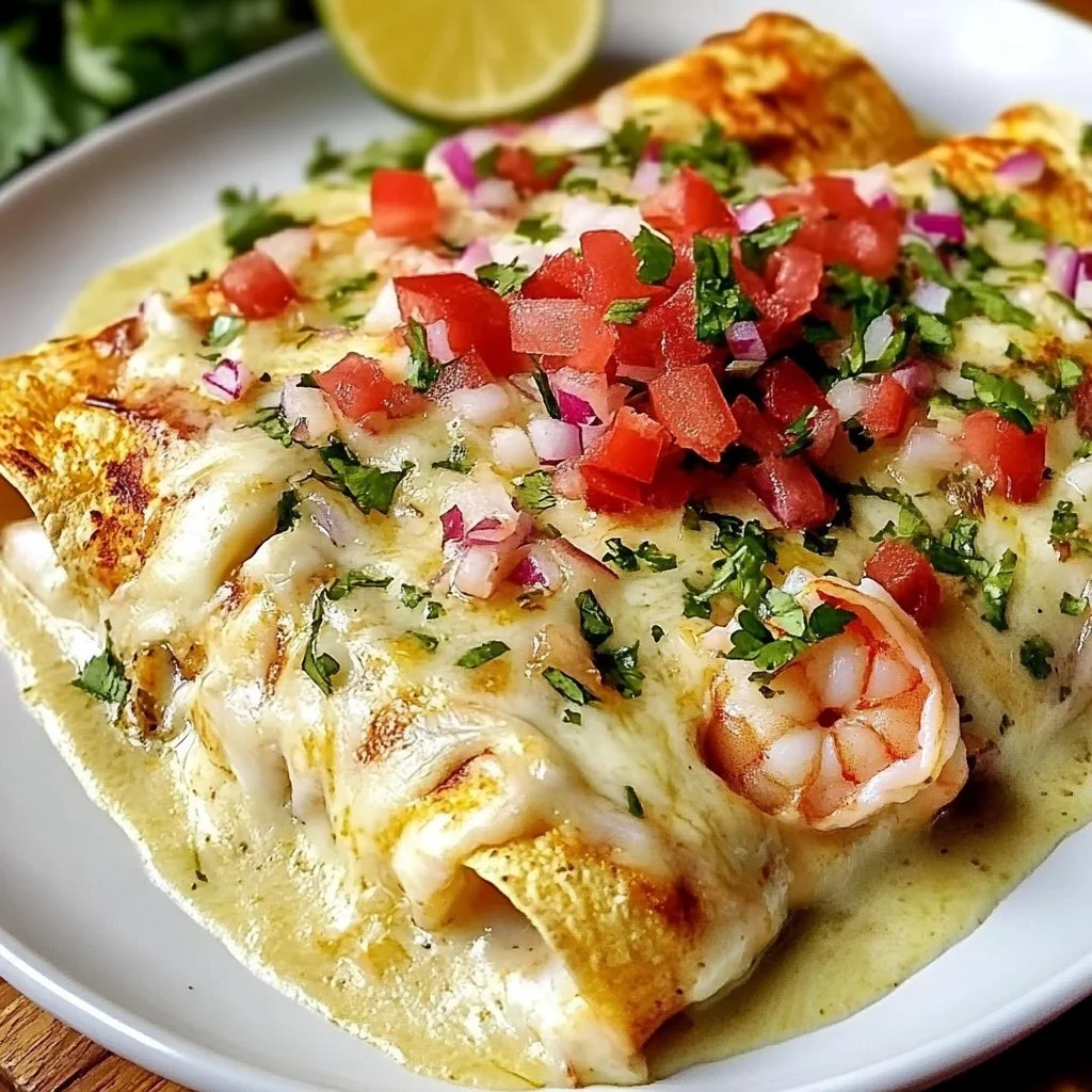 Shrimp and Crab Enchiladas