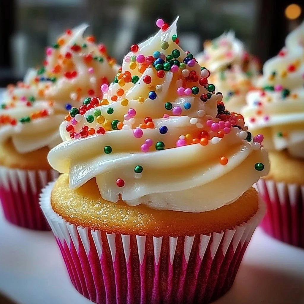 Simple Christmas Cupcakes