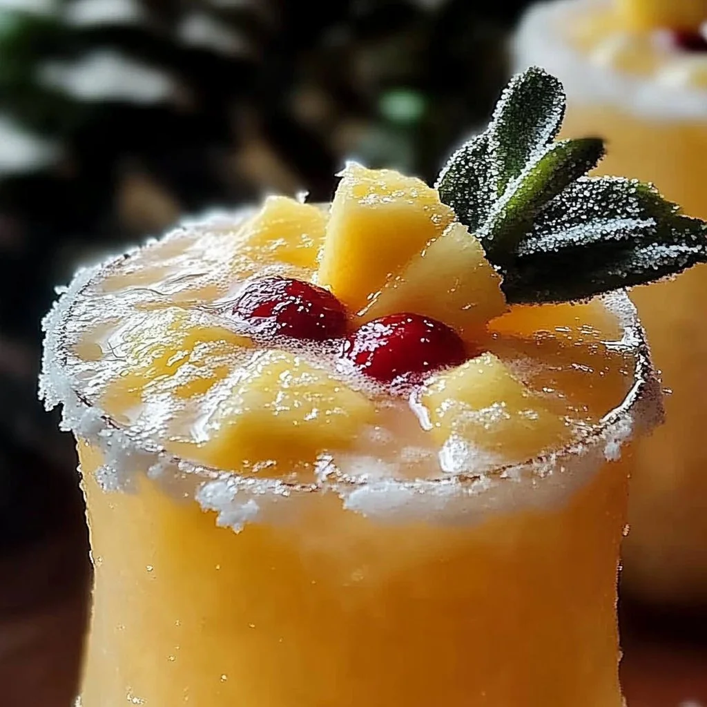 Snowy Pineapple Punch