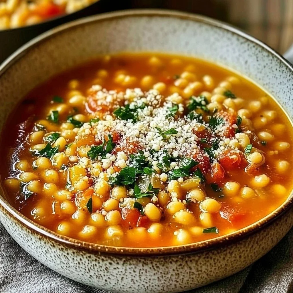 Traditional Italian Pastina Soup