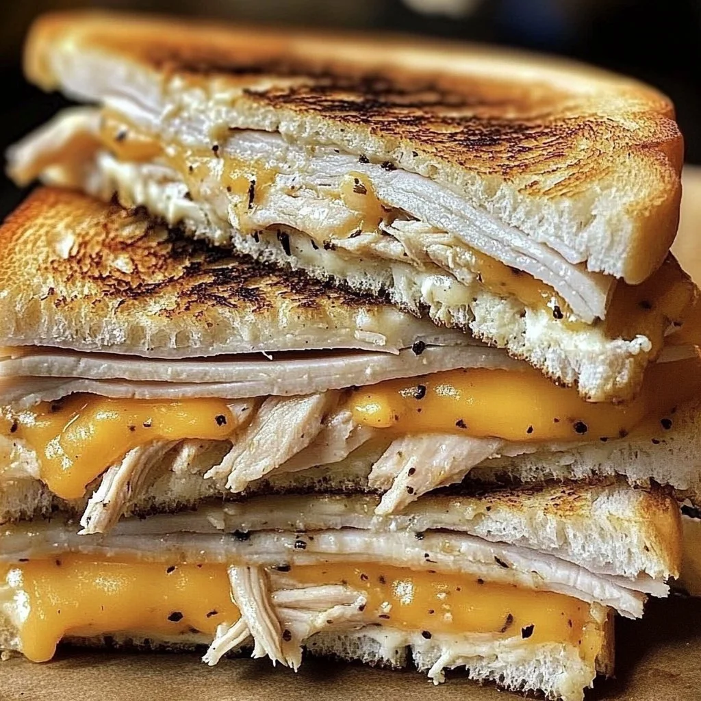 Delicious Turkey Dijon Melts with flavorful twists and toppings