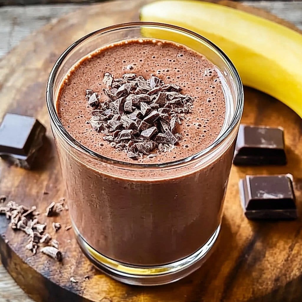 Healthy Chocolate Collagen Smoothie