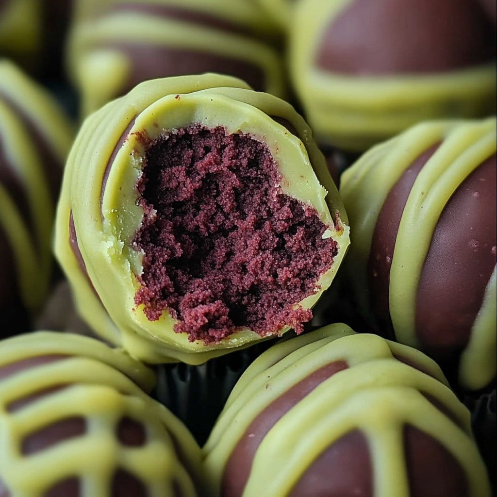 Grinch Oreo Truffles
