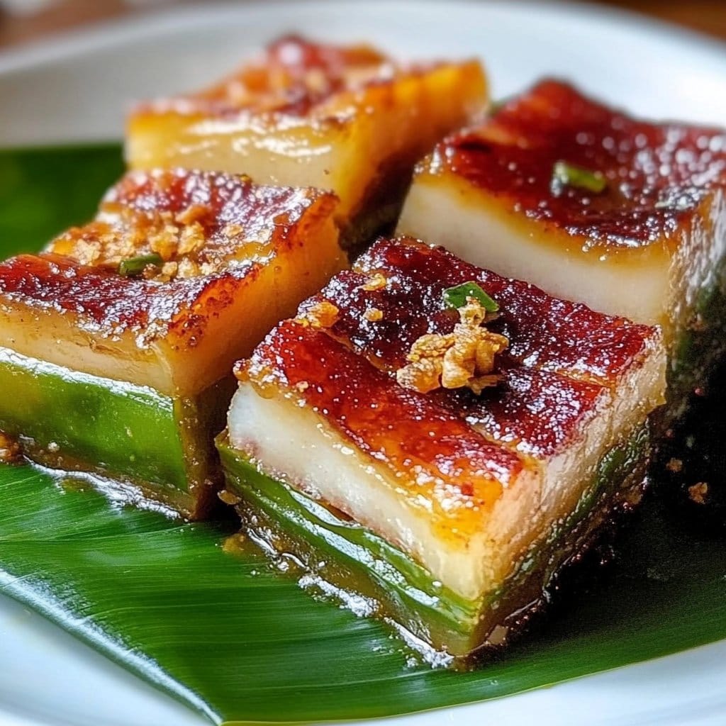 Traditional Vietnamese Sticky Rice Cake