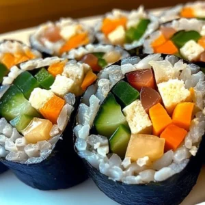 Veggie Sushi Rolls